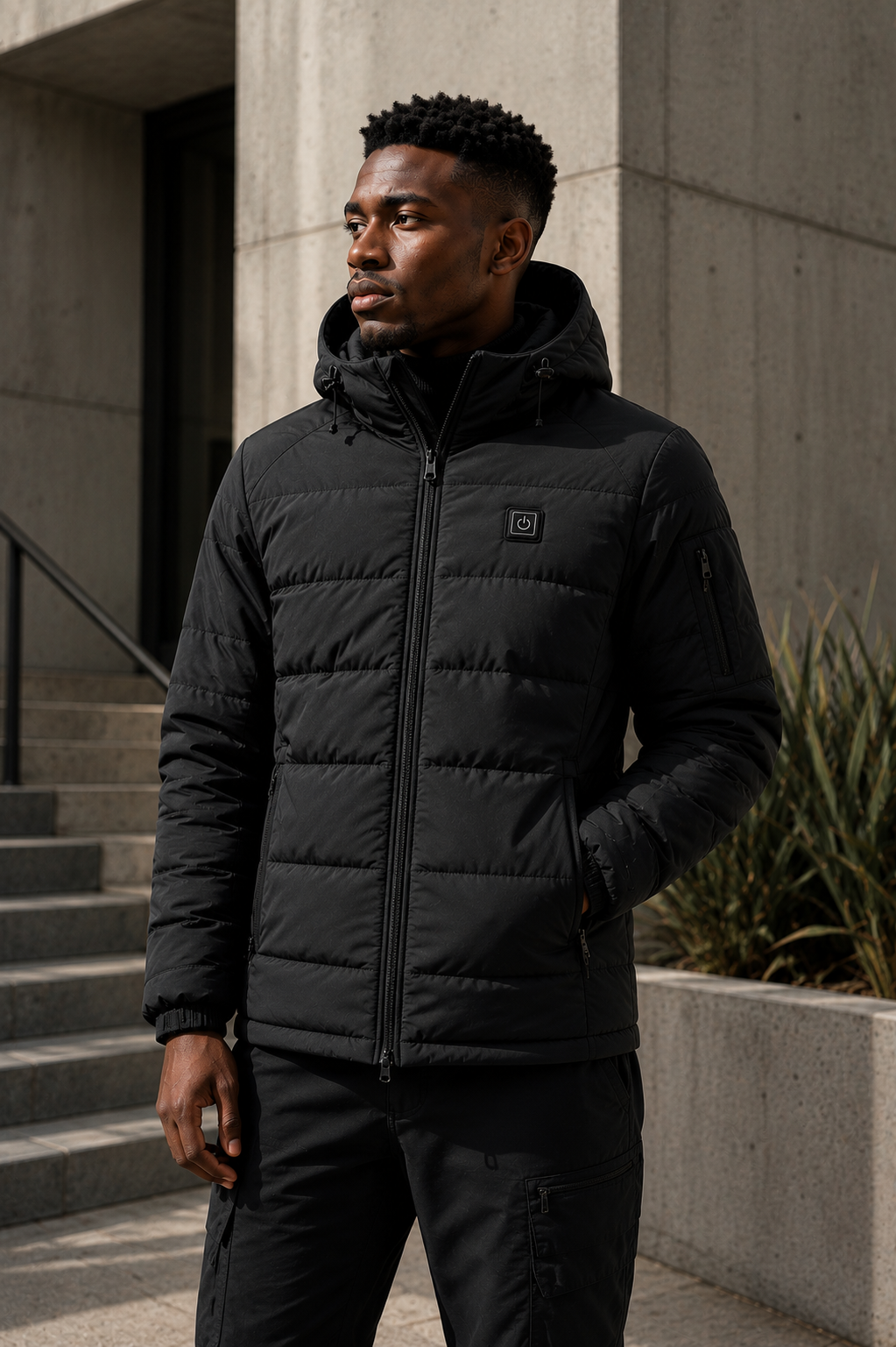EMBER Heated Jacket Pro — Back view
